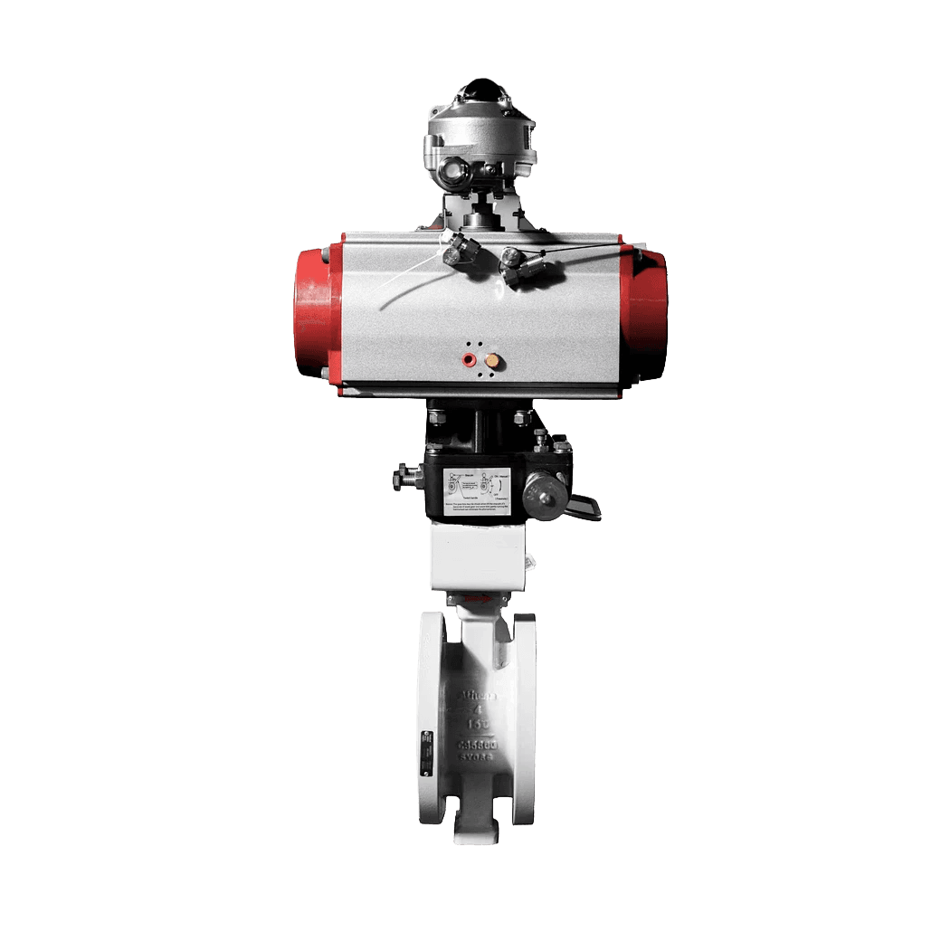 Butterfly Valve with Pneumatic Actuator